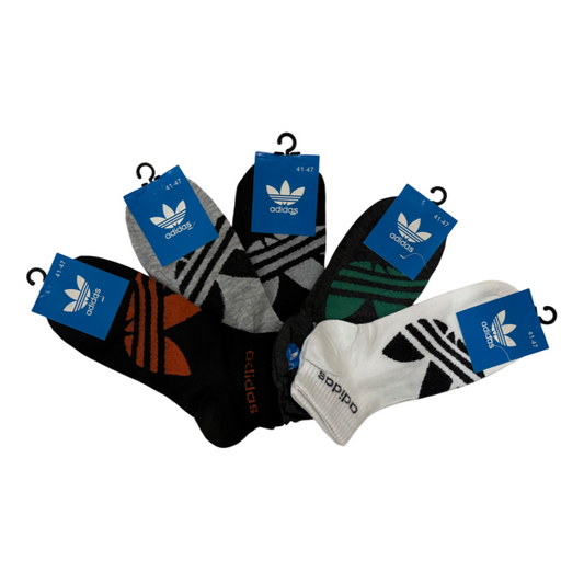 LTMS Branded Addidas 2 Ankle Socks (Pack Of 5)