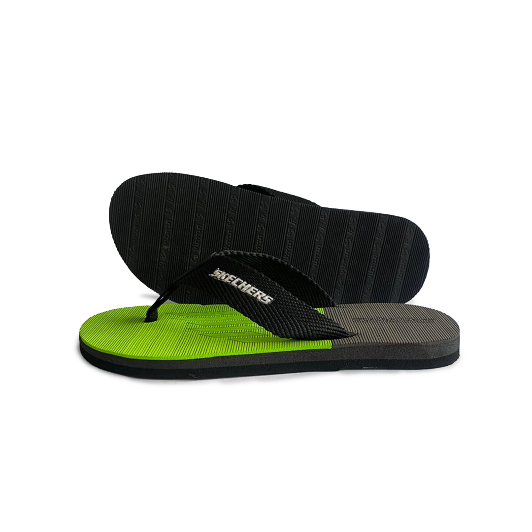 S-K-E-C-H-E-R-S Green Cross Slippers