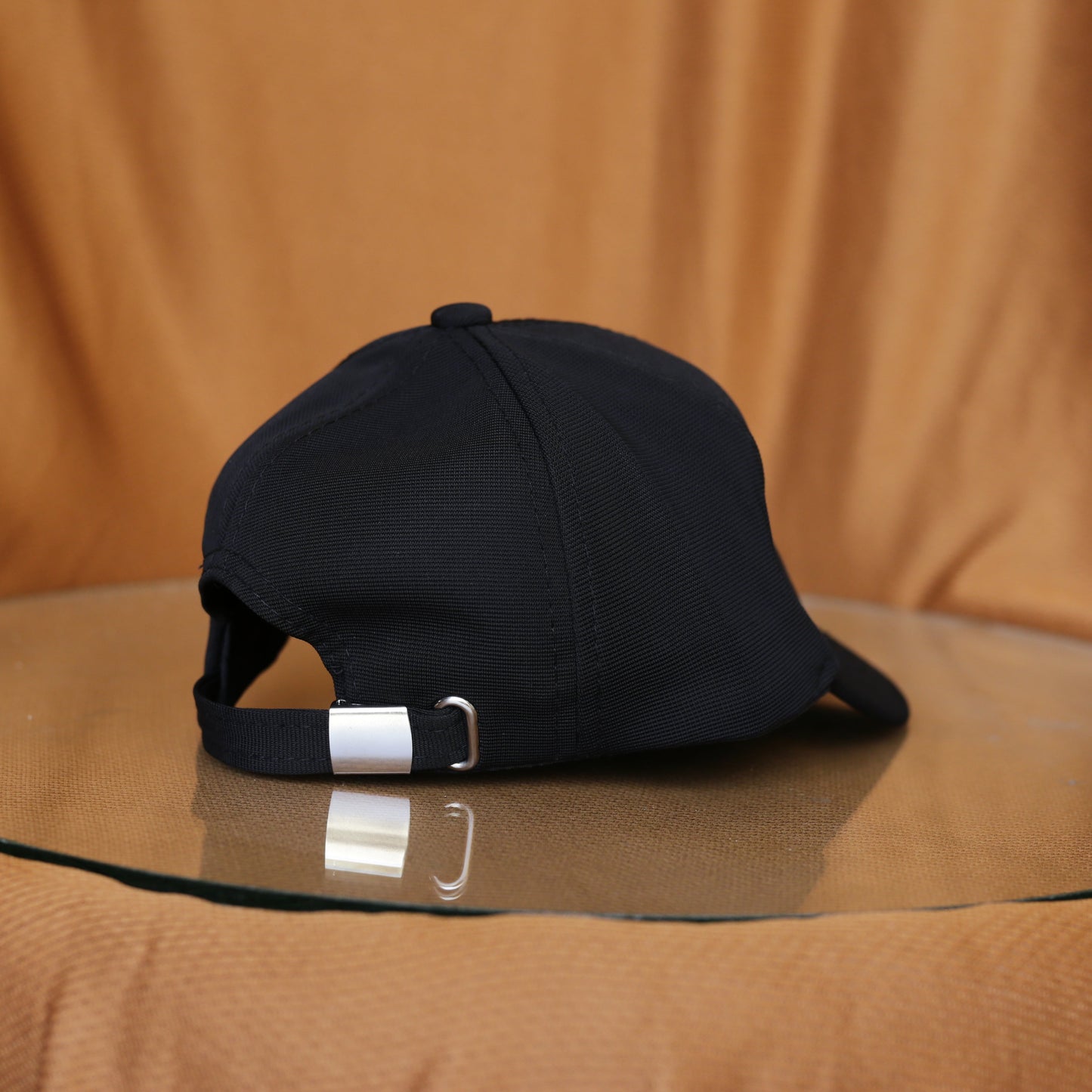 N-I-K-E SHORT HEAD CAP (BLACK)