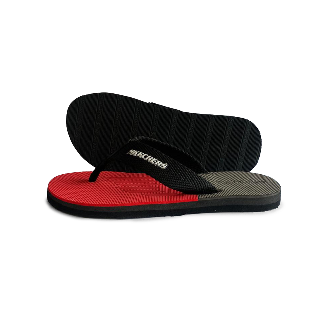 S-K-E-C-H-E-R-S Red Cross Slippers