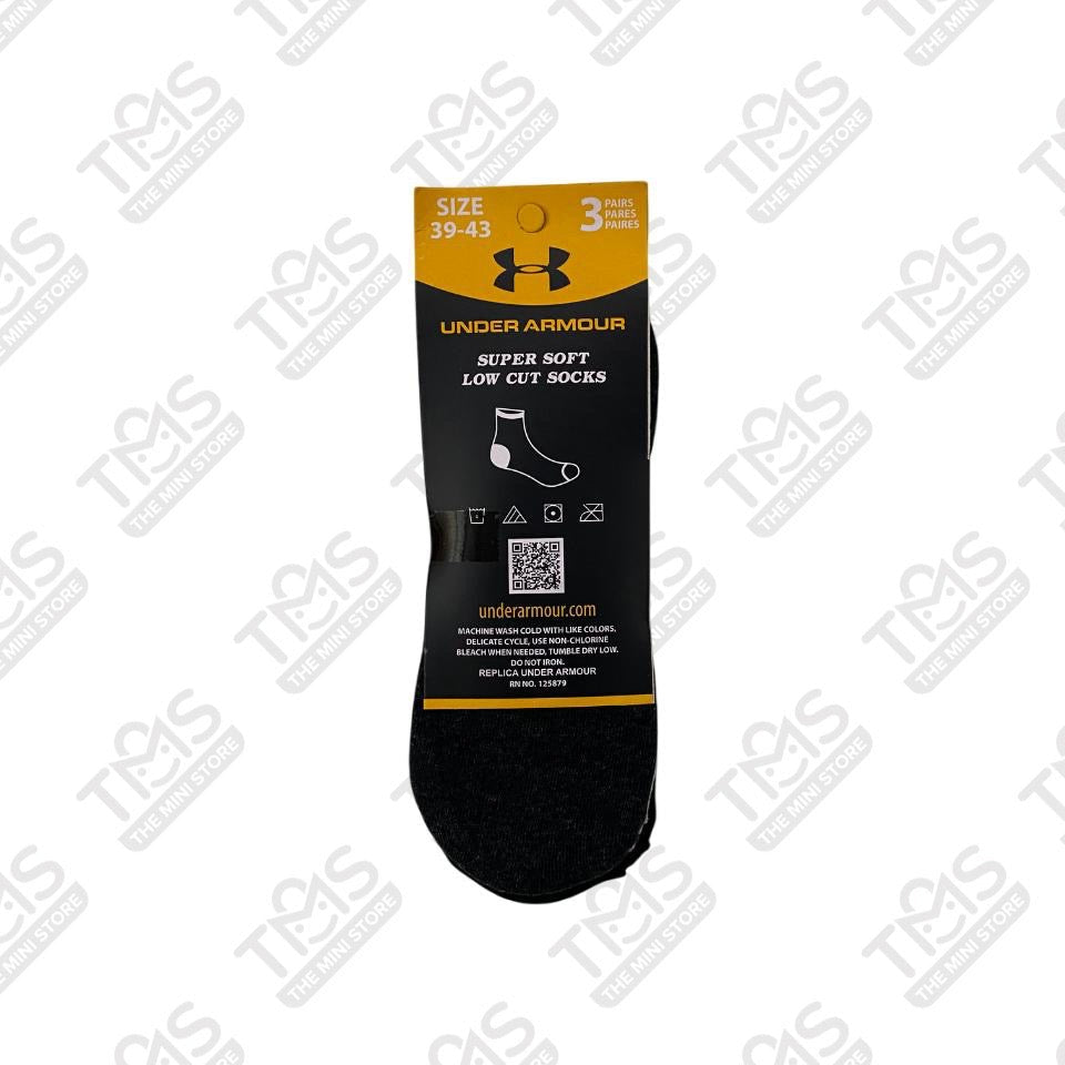 TMS Branded U-A Inside Socks 5 (pack of 3)