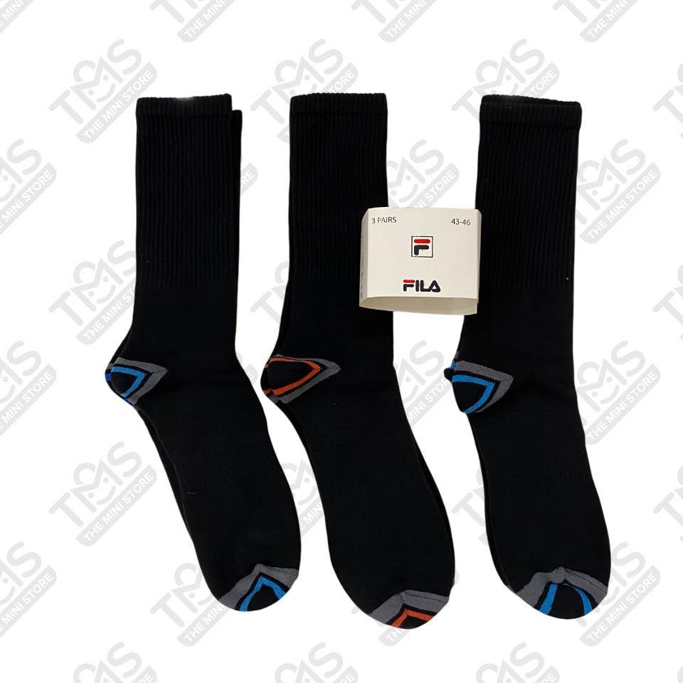 TMS Branded F-I-L-A Winter Full Socks (Pack of 3)