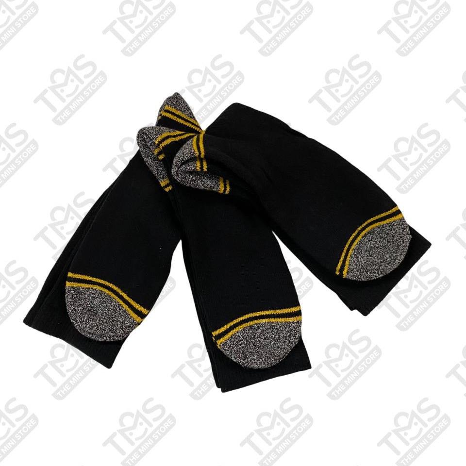 TMS Branded B-O-S-S Winter Full Socks (Pack of 3) Black