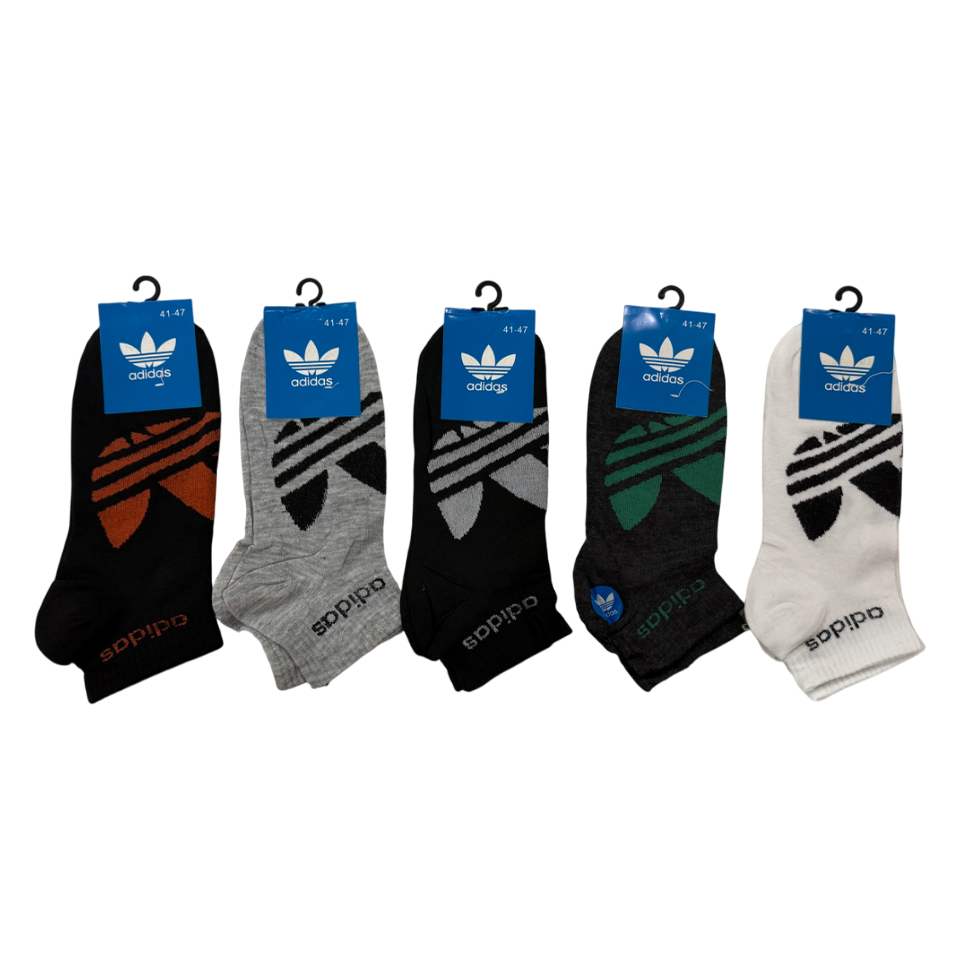 LTMS Branded Addidas 2 Ankle Socks (Pack Of 5)