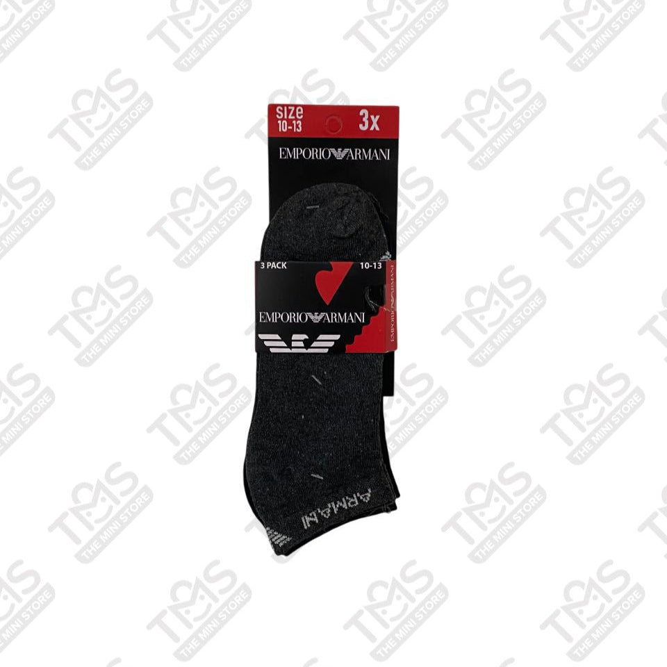 TMS Branded E-A Ankle Socks  (Pack Of 3)