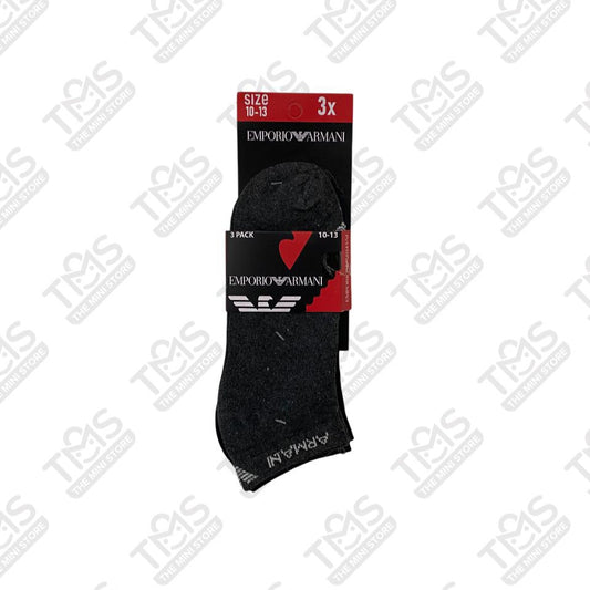 TMS Branded E-A Ankle Socks  (Pack Of 3)