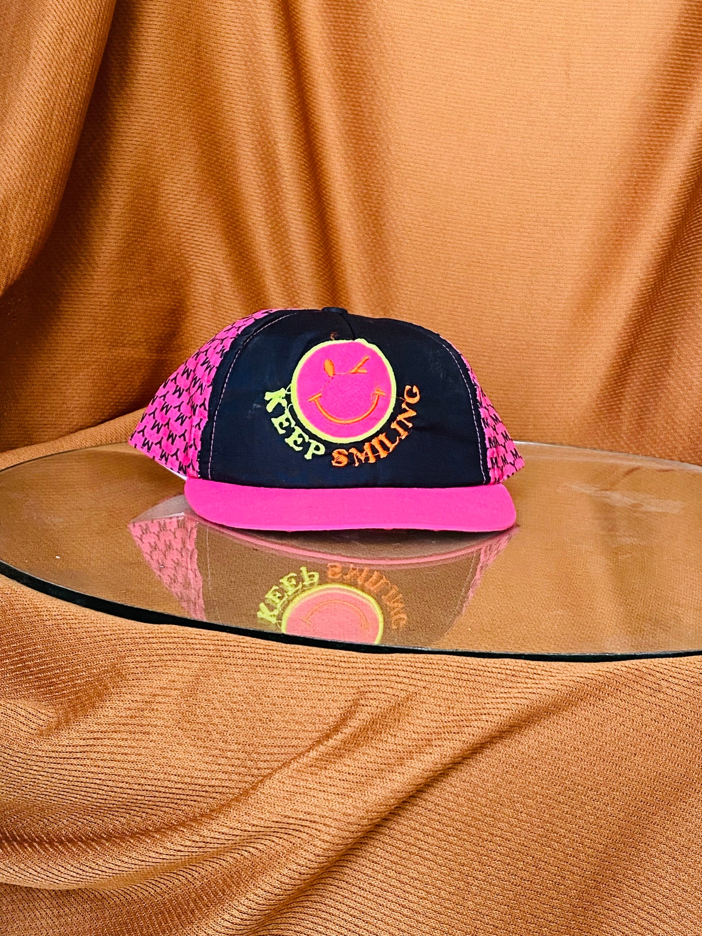 Kids Cap (Black & Pink)