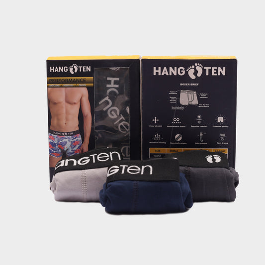TMS Branded Boxer H-A-N-G-T-E-N (Pack Of 3)