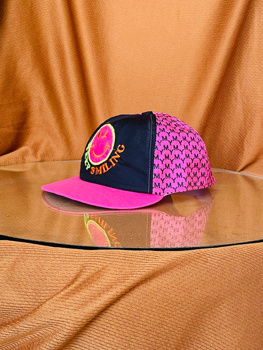 Kids Cap (Black & Pink)