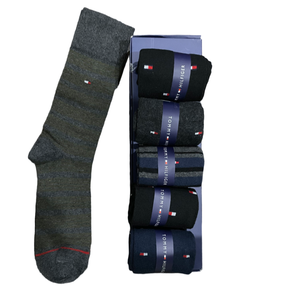 T-O-M-M-Y FORMAL Socks Pack Of 6