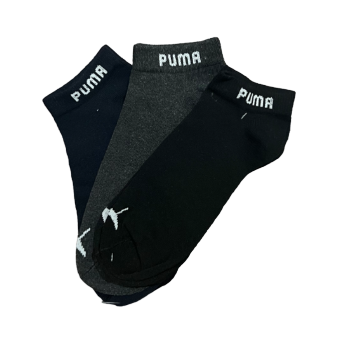 TMS Branded P-u-m-a Ankle Socks 3(Pack Of 3)