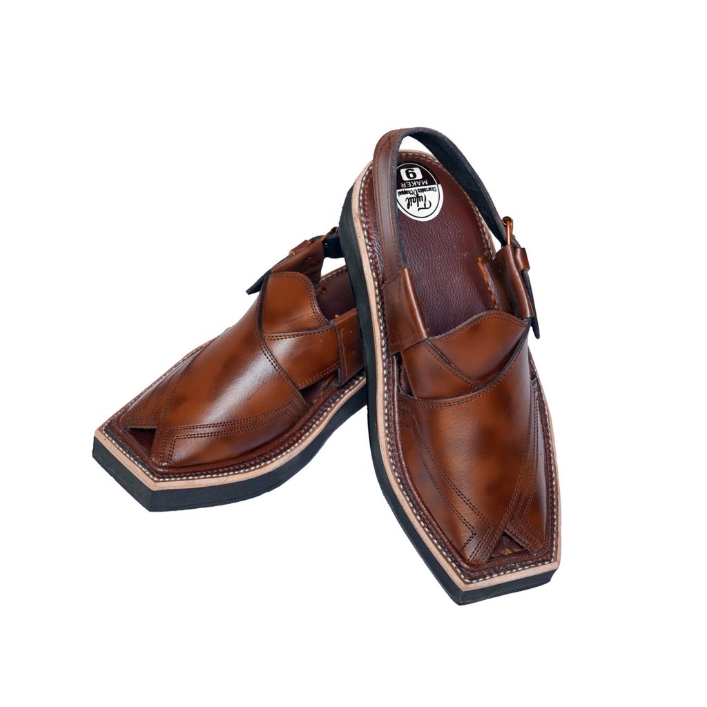 TAN TWO TONE LEATHER KHERI