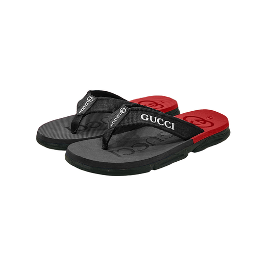 G-U-C-C-I Extra Soft Black Slippers