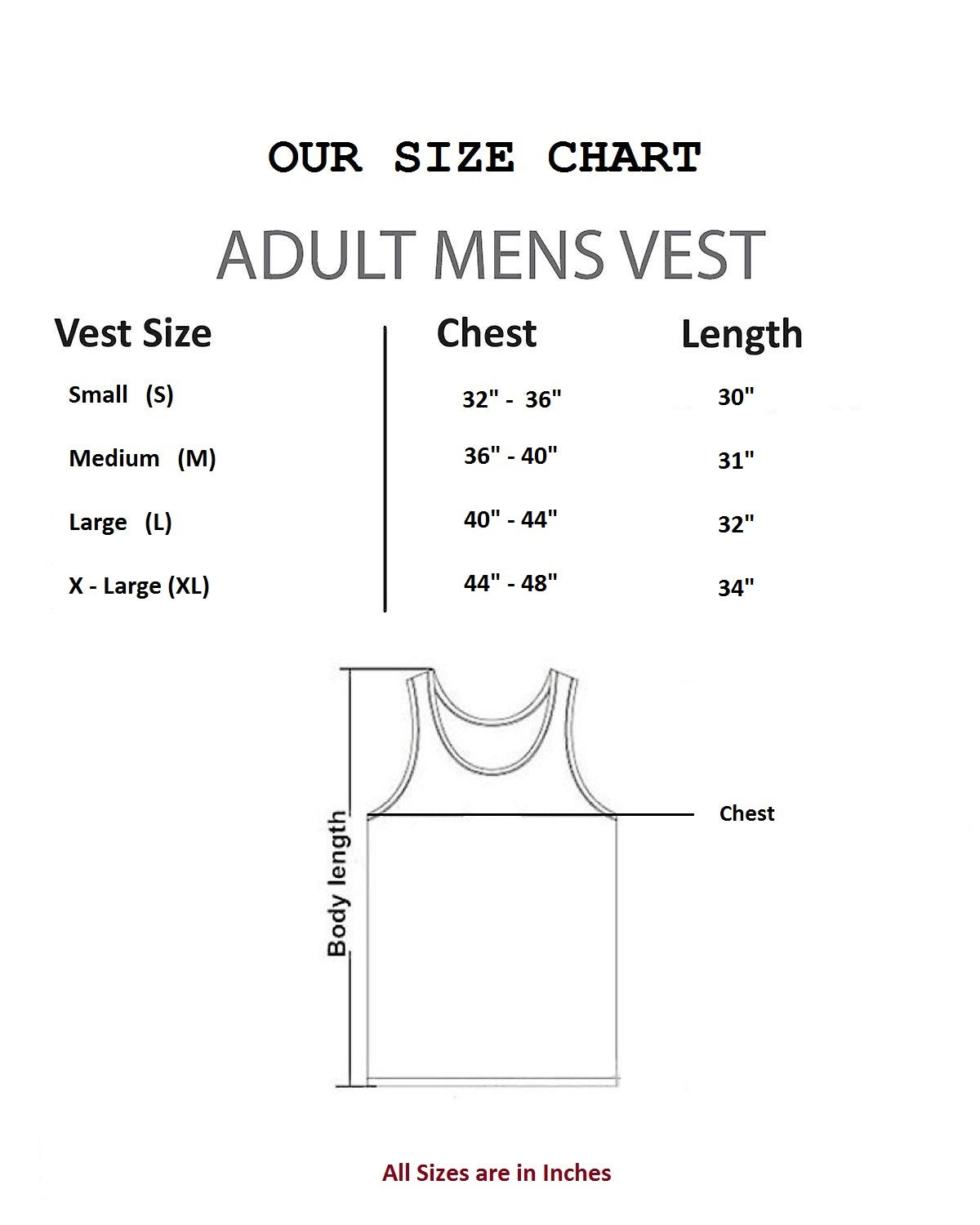 TMS Branded P-O-L-O Vest 3 (Pack Of 1)