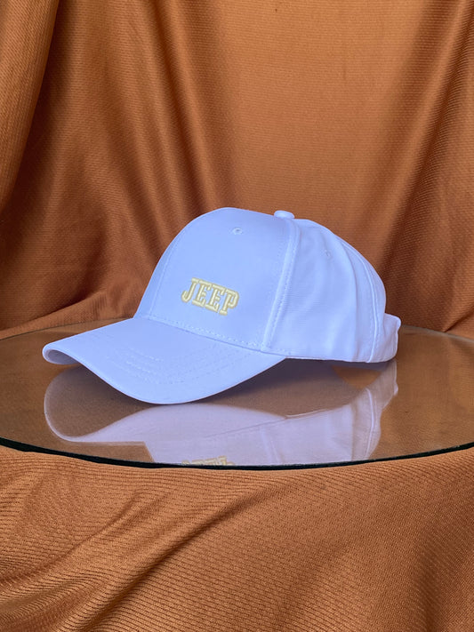 J-E-E-P Cap (White)