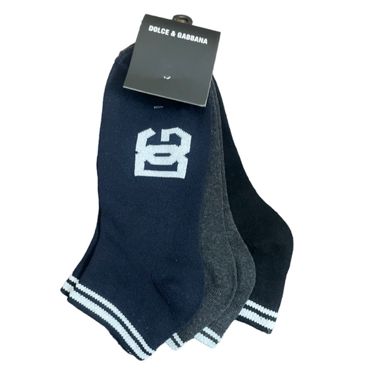 D&G Ankle Socks Leftover Original (Pack Of 3)