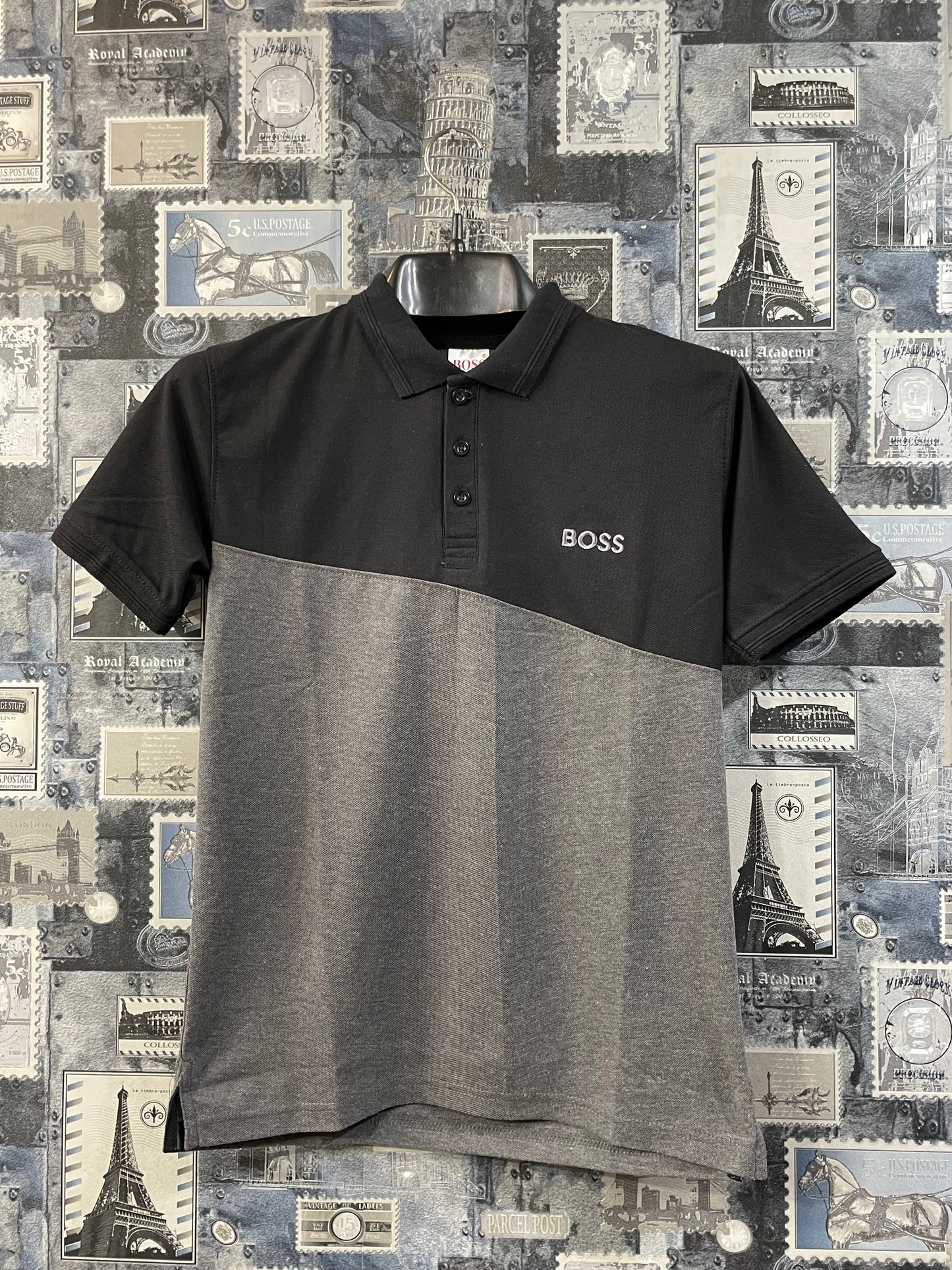 B-O-S-S IMPORTED COTTON POLO (G&B)