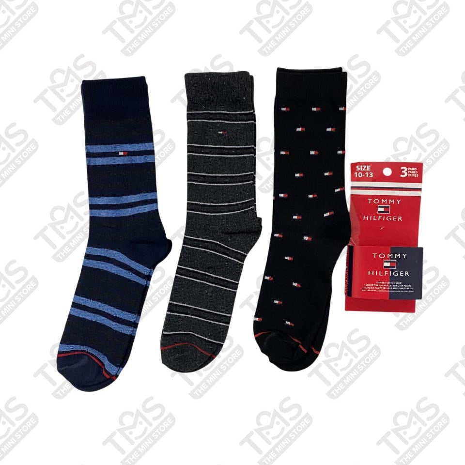 T-O-M-M-Y FORMAL Socks 2 (Pack Of 3)