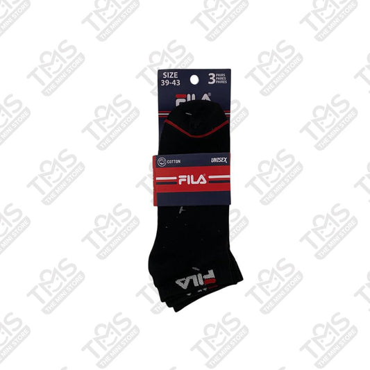 TMS Branded F-i-l-a Ankle Socks 2 (Pack Of 3)