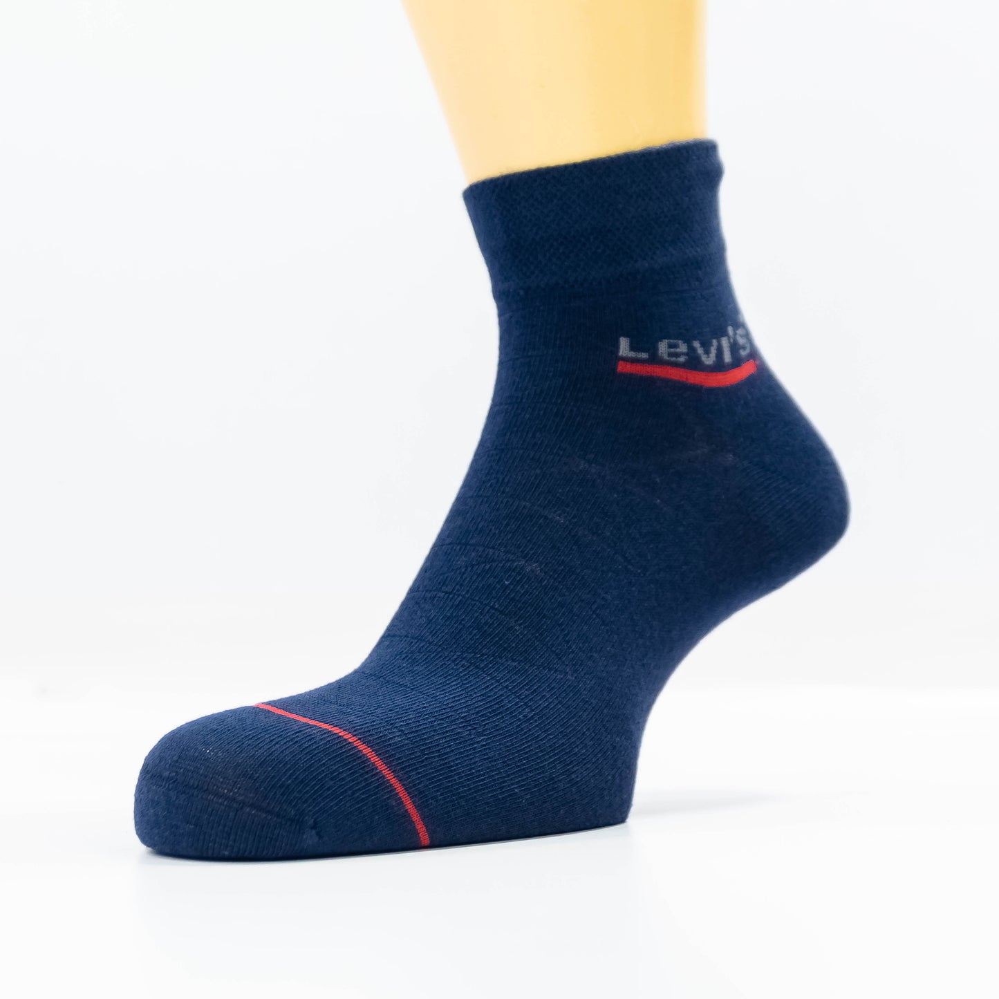 TMS L-E-V-I-S Ankle Socks Pack of 3