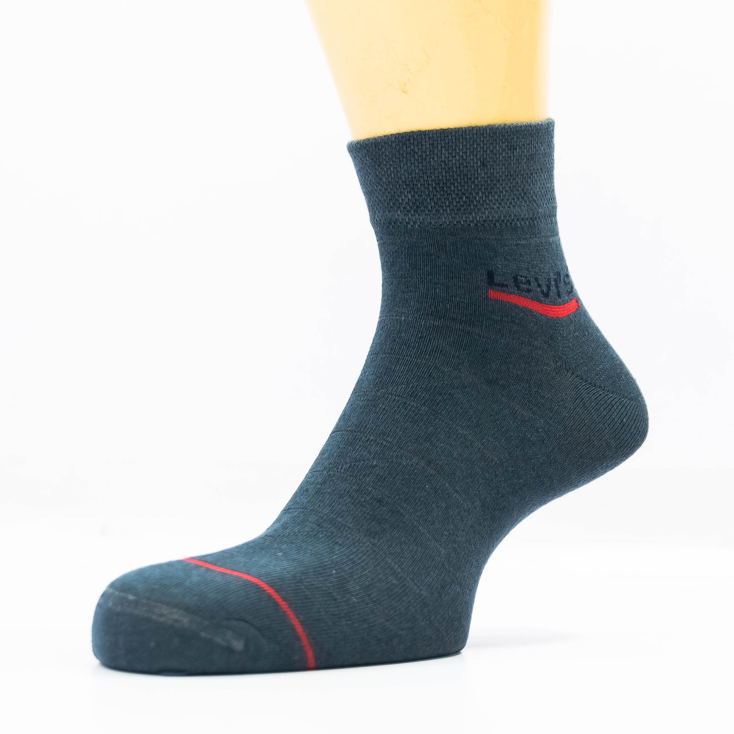 TMS L-E-V-I-S Ankle Socks Pack of 3