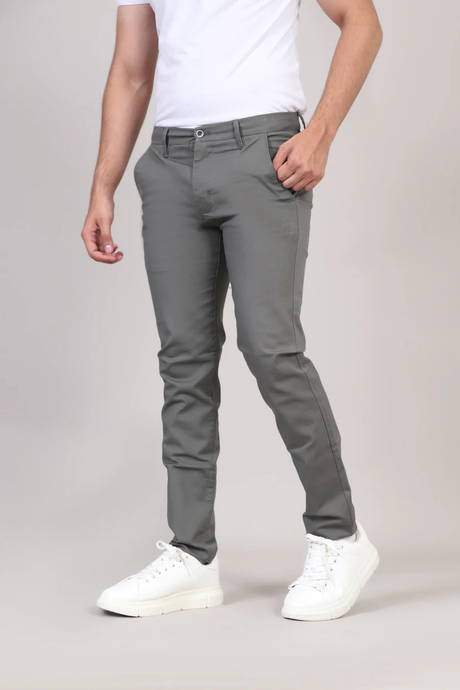 Premium Gray Cotton Pant – Stylish, Comfortable, and Durable