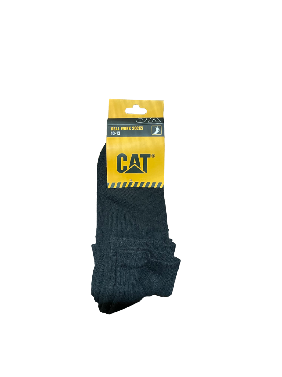 TMS BRANDED C-A-T Black Towel High Ankle Socks (WINTER) PACK OF 3