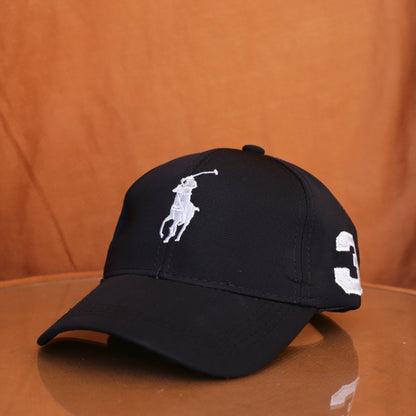 P-O-L-O CAP (BLACK)