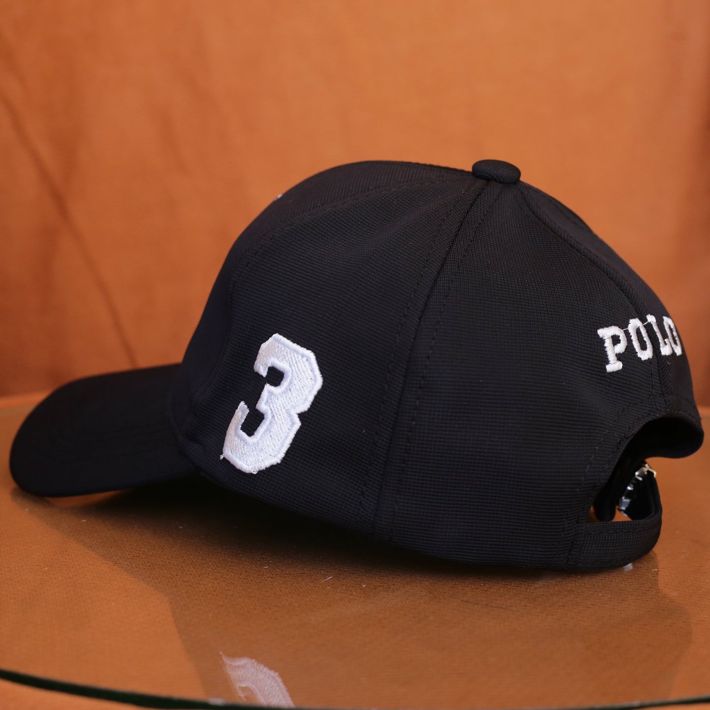 P-O-L-O CAP (BLACK)