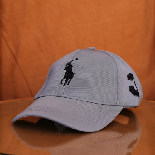 P-O-L-O CAP (Gray)