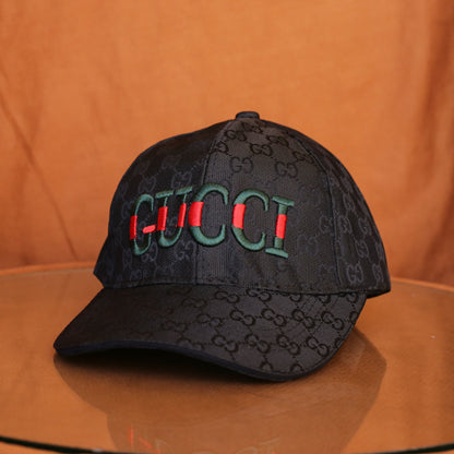 G-U-C-C-I CAP (BLACK)