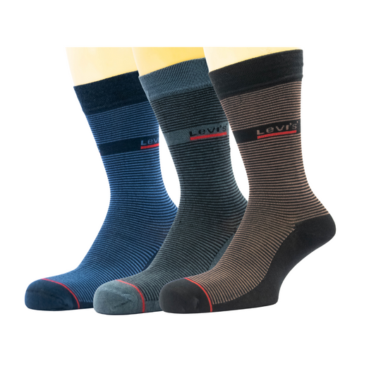 TMS L-E-V-I-S Full Socks Pack of 3