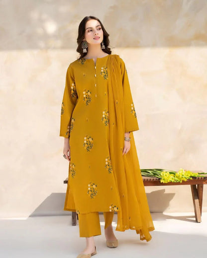 Mustard 3-Pc