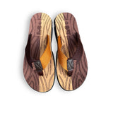 C-A-T High Sole Slippers (Brown & Mustard)