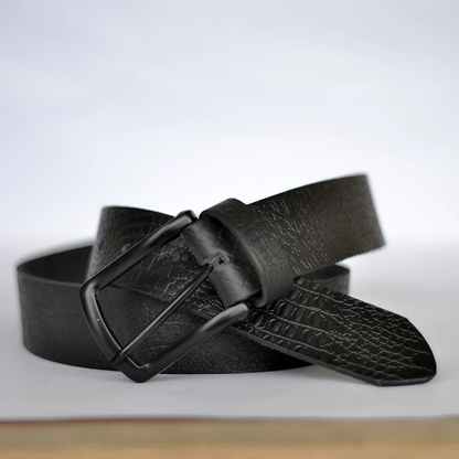 Black Leather Belt