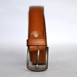 Cinnamon Brown Leather Belt
