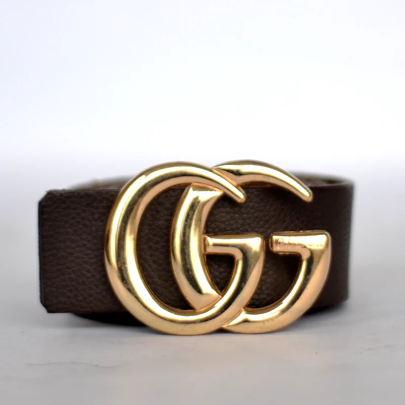 G-u-c-c-i Leather Belt