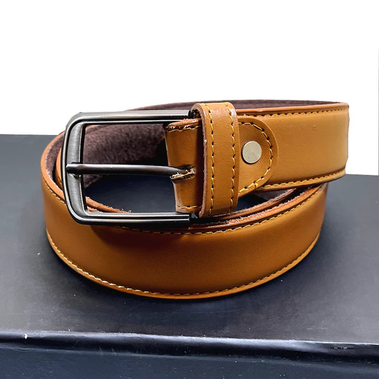 Caramel Leather Belt