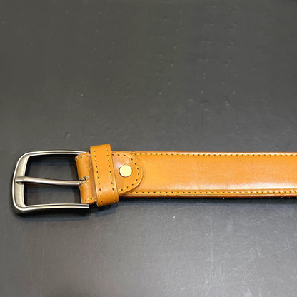 Caramel Leather Belt