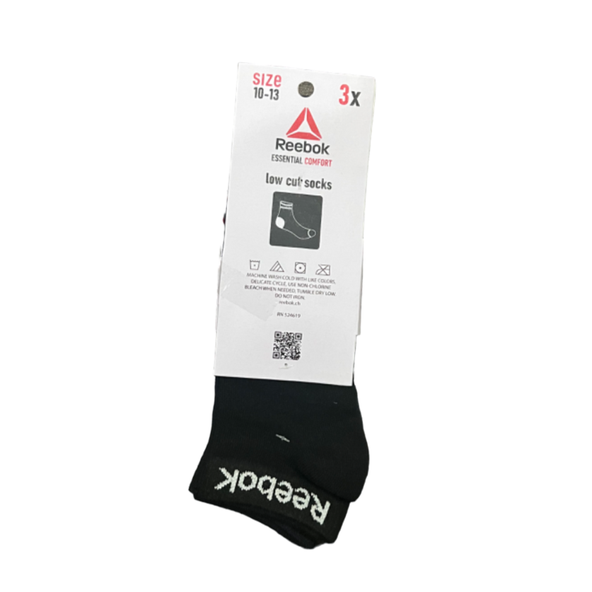 TMS Branded R-E-E-B-O-K  Ankle Socks 1 (Pack Of 3)