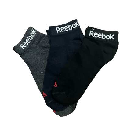 TMS Branded R-E-E-B-O-K  Ankle Socks 1 (Pack Of 3)