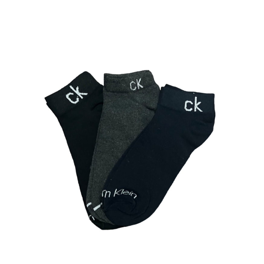 TMS Branded C-K Ankle Socks 25 (Pack Of 3)