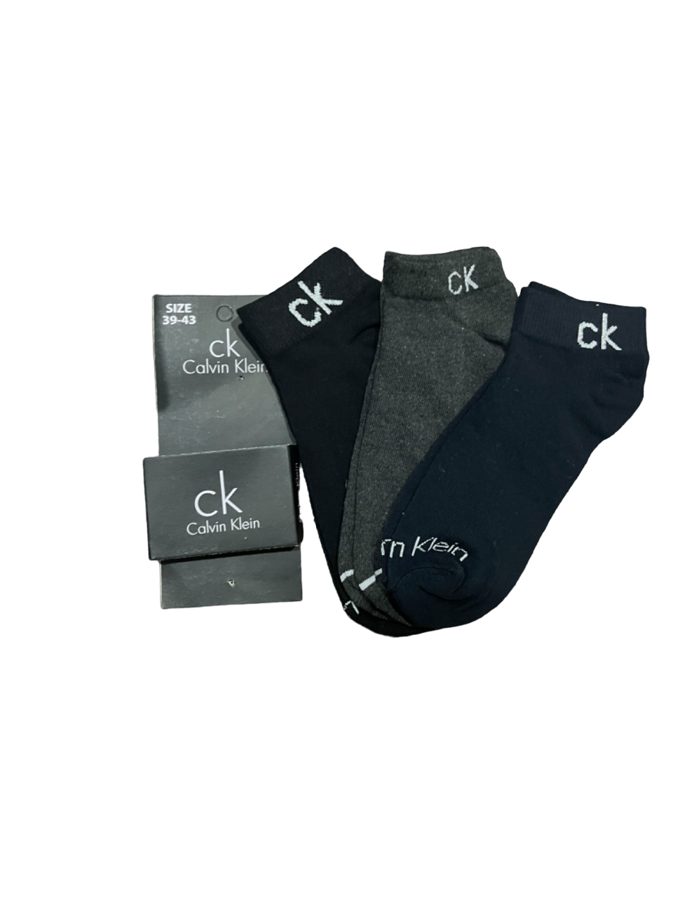 TMS Branded C-K Ankle Socks 25 (Pack Of 3)