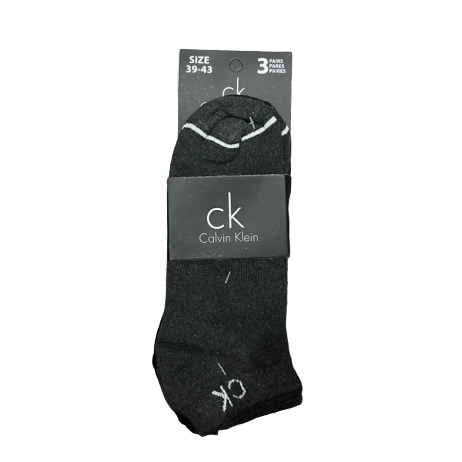 TMS Branded C-K Ankle Socks 25 (Pack Of 3)