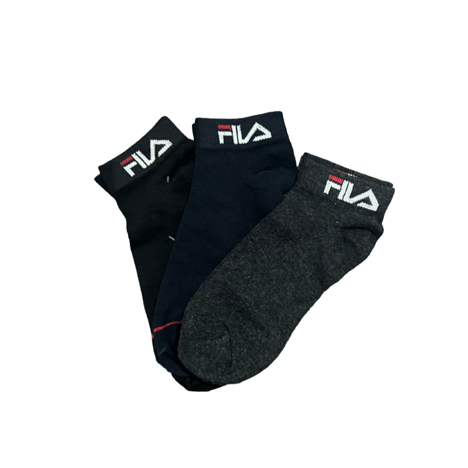 TMS Branded F-i-l-a Ankle Socks 2 (Pack Of 3) – The Ministore