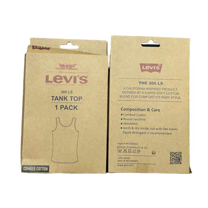 TMS Branded L-e-v-i-s Vest 1 (pack of 1)