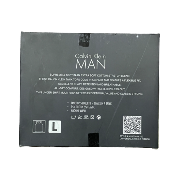 TMS Premium C-a-l-v-i-n K-l-e-i-n Vest Black (Pack Of 3) – The