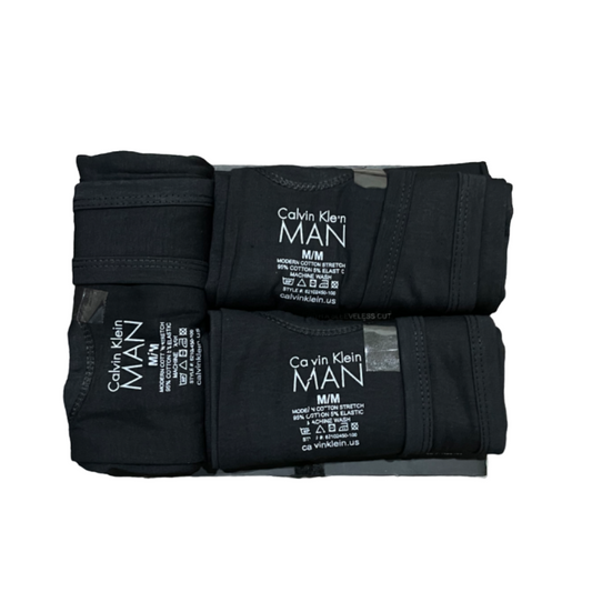 TMS Premium C-a-l-v-i-n K-l-e-i-n Vest Black (Pack Of 3)