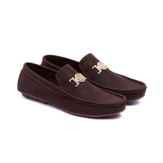 VELVET DARKBROWN LOAFERS