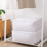 White Cotton Storage Cubes (Pack of 3)